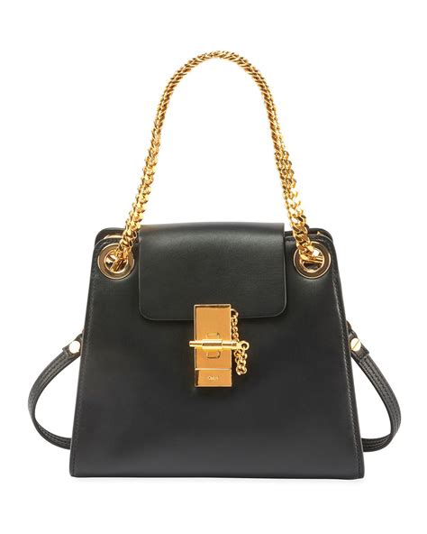 chloe annie|Chloe Annie Smooth Shiny Shoulder Bag .